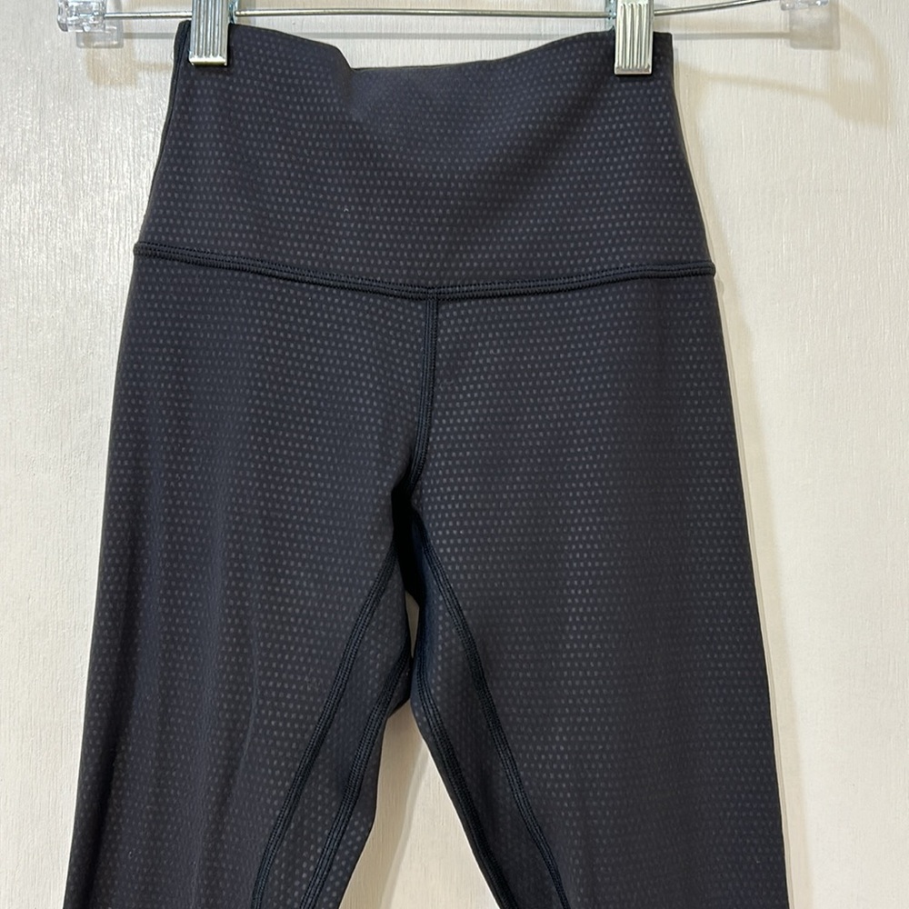LULULEMON WOMEN 7/8 LEGGING HIGH RISE SNAKE PRINT Sz 2 - Picture 5 of 8